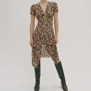 Realisation Par Monica Dress in Fantasy Print - NWT Midi